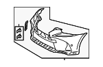 521195E959 - : Bumper Cover for Lexus Image