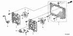 37870RAAA01 - Electrical/Exhaust/Heater/Fuel: SENSOR ASSY., WATER TEMPERATURE (PANASONIC) for Acura Image