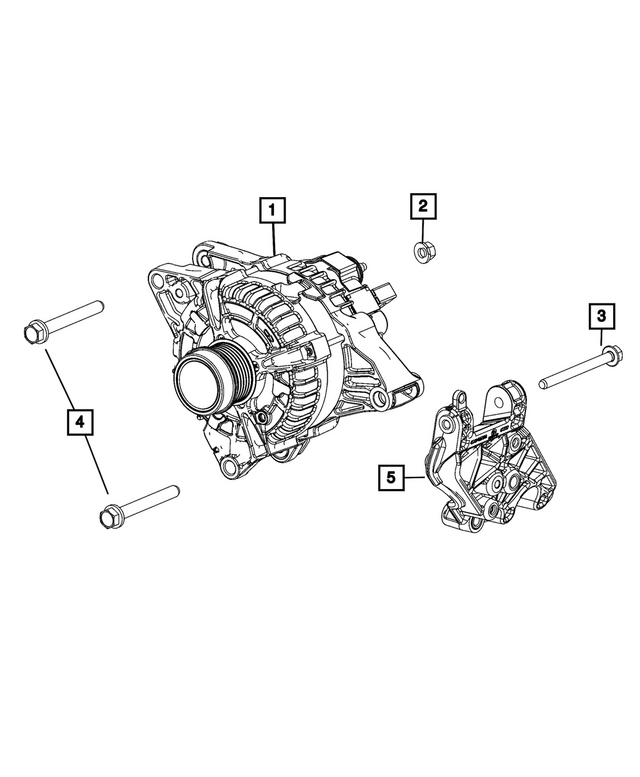 68598644AD - Electrical: Engine Generator for Jeep: Grand Cherokee Image