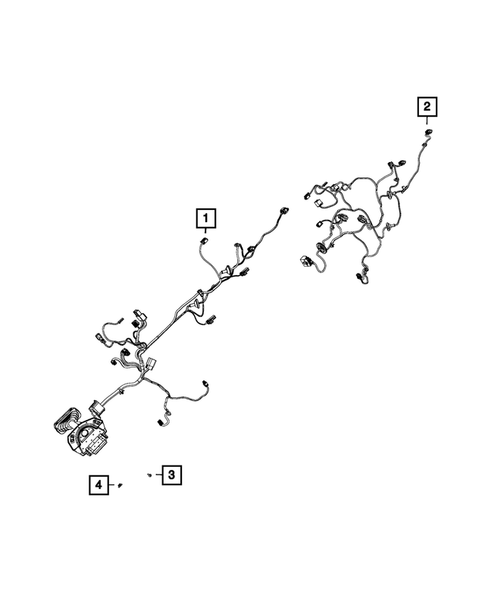 Wiring-Body and Accessories for 2010 Dodge Ram 2500 #2
