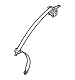 898101E520OR - : Lap &amp; Shoulder Belt for Hyundai Image