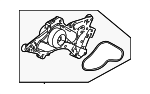 192006S9A01 - : Water Pump for Acura Image