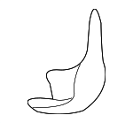 RQ72TZZAA - Unclassified: Mud Guard for Chrysler: Town &amp; Country, Voyager | Dodge: Caravan, Grand Caravan Image