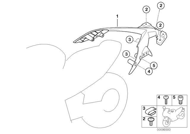 61131353865 - : Cable Clamp - D=4.5mm for BMW-Motorrad Image