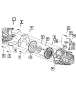 6503523 - NVG Manual Transaxle 5 Speed: Hex Head Bolt for Mopar Image