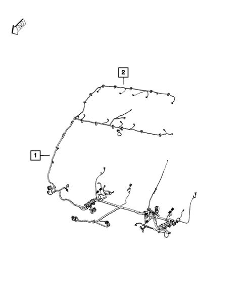 Wiring-Body and Accessories for 2020 Ram ProMaster 1500 #0