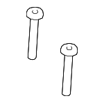 88722H9000WK - Body: Headrest Guide for Hyundai: Accent Image