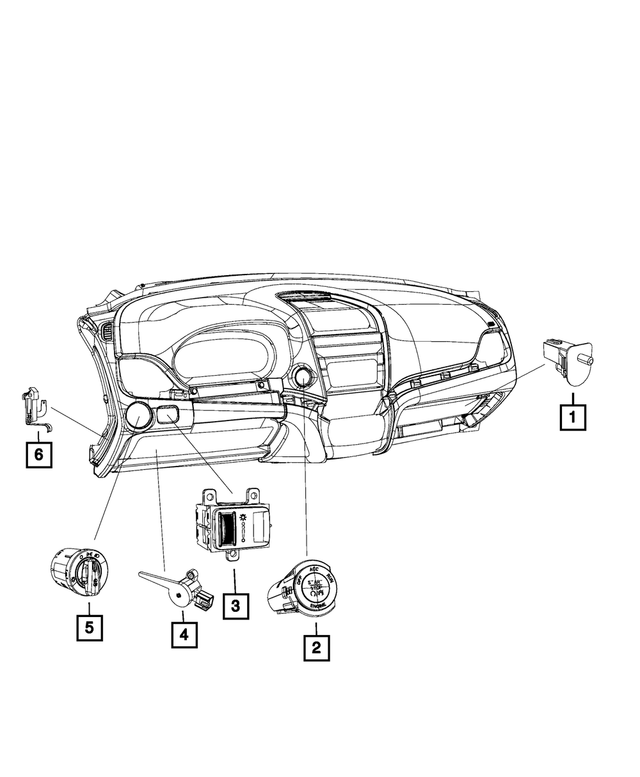 68072006AD - Electrical: Lighting Control Module for Mopar Image