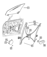 GY80ZJ3 - : Window Regulator Spacer for Mopar Image
