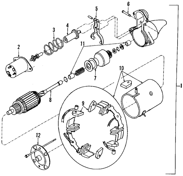 10455020 - Electrical: Starter for GM Image