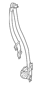 888541FC1C - Electrical: Center Belt Assembly for Nissan: Cube Image