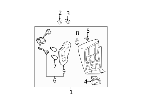 Combination Lamps for 2011 Toyota Prius #0