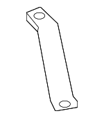 51487428155 - Exhaust: Heat Shield Bracket for BMW Image