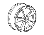 8W0601025CF - : Wheel, Alloy for Audi: RS5, S5, S5 Sportback Image