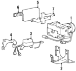 9569222000 - : Relay Box Bracket for Hyundai: Accent Image
