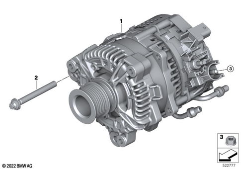 Alternator for 2021 BMW 530e #0