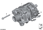 12318490540 - Engine Electrical System: Starter Generator for BMW Image