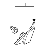 6749106170 - Body: Corner Trim for Toyota Image
