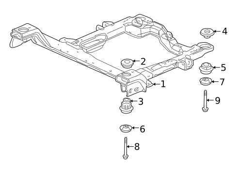 Suspension Mounting for 2003 Buick Century #0