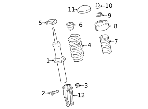 Struts & Components for 2017 Cadillac CT6 #0