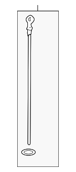 79115611R - : Dipstick for Volkswagen: Touareg Image