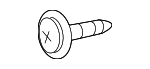 9CH600516T - Body: Fender Liner Screw for Mazda Image