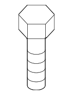 9CF600516B - Body: Fender Bolt for Mazda Image