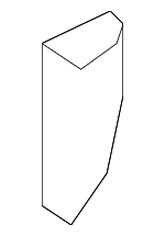 7161150230 - Body: Lower Pad for Lexus: LS460, LS600h Image