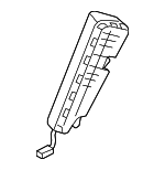 8K0880442A - Electrical: Rear Seat Air Bag for Audi: A4, A4 Quattro, A5, allroad, S4, S5 Image
