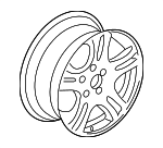 XX67PAKAB - Tire &amp; Wheel: Wheel for Mopar Image