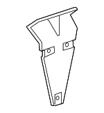 C2P3988 - Body: Splash Shield Bracket for Jaguar Image