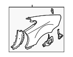C2P16077 - Body: Quarter Panel for Jaguar Image