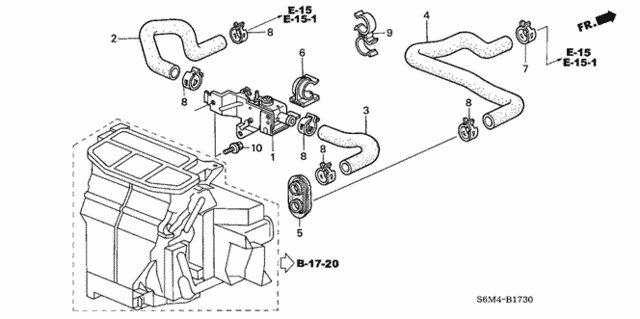 Water Valve for 2005 Acura RSX #0