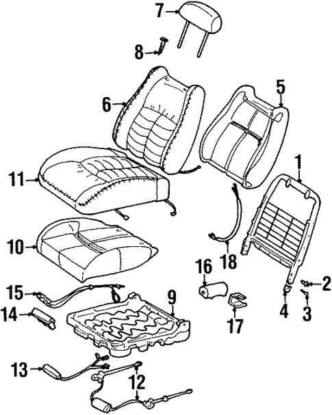 Heated Seats for 1999 Oldsmobile Aurora #0