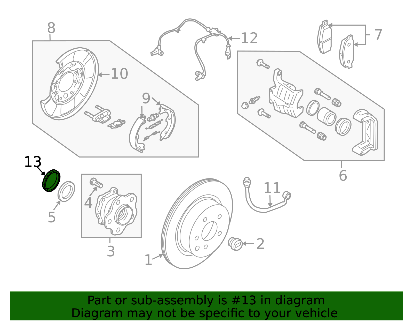 Abs Rotor 47950EA005 - ABS Rotor 2009-2014 INFINITI | Official INFINITI Canada ...