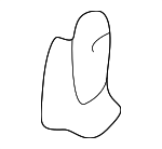 1J5839061B - Body: Channel Clip for Volkswagen: Jetta Image