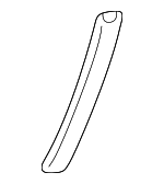 1J0839433 - Body: Channel Guide for Volkswagen: Golf, Jetta Image