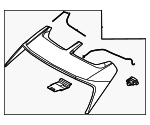 87210PI000 - Body: Spoiler Assembly for Hyundai Image