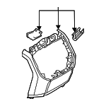 51165A2C0B9 - Body: Rear Trim Panel for BMW: 740i, 750e xDrive, 760i xDrive, i7 Image