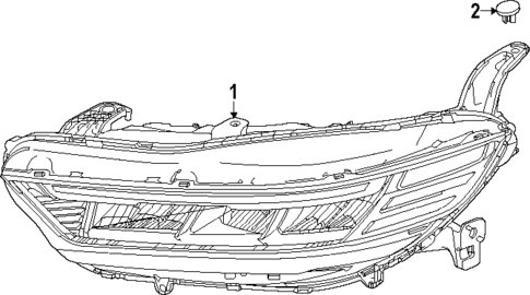 Headlamp Components for 2023 Honda Accord #0