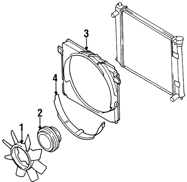 2147640P00 - : Upper Shroud for Nissan Image