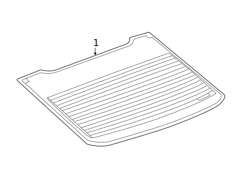 Glass & Hardware - Back for 2018 Chevrolet Cruze #0