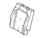 DE9Z7466800B - Body: Seat Back Pad for Lincoln: MKT Image