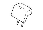 AE9Z74611A08C - Body: Headrest, Center for Lincoln: MKT Image