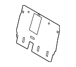 BB5Z7860509A - Body: Back Panel for Ford: Explorer, Flex, Police Interceptor Utility | Lincoln: MKT Image