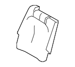 DE9Z7466600BA - Body: Seat Back Cover for Lincoln: MKT Image
