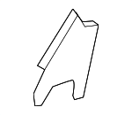 AE9Z7461349AA - Body: Pivot Cover for Ford: Flex | Lincoln: MKT Image