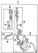 39150SS0A03 - Electrical: Antenna Assembly for Honda: Prelude Image