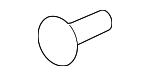 11570498 - Body: Bumper Cover Bolt for GM Image