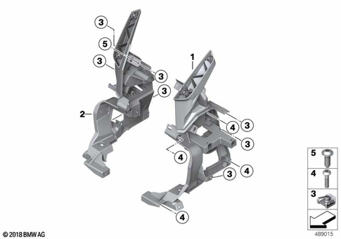 Motorcycle Trim Section, Windshield for 2019 BMW-Motorrad C 400 X #9